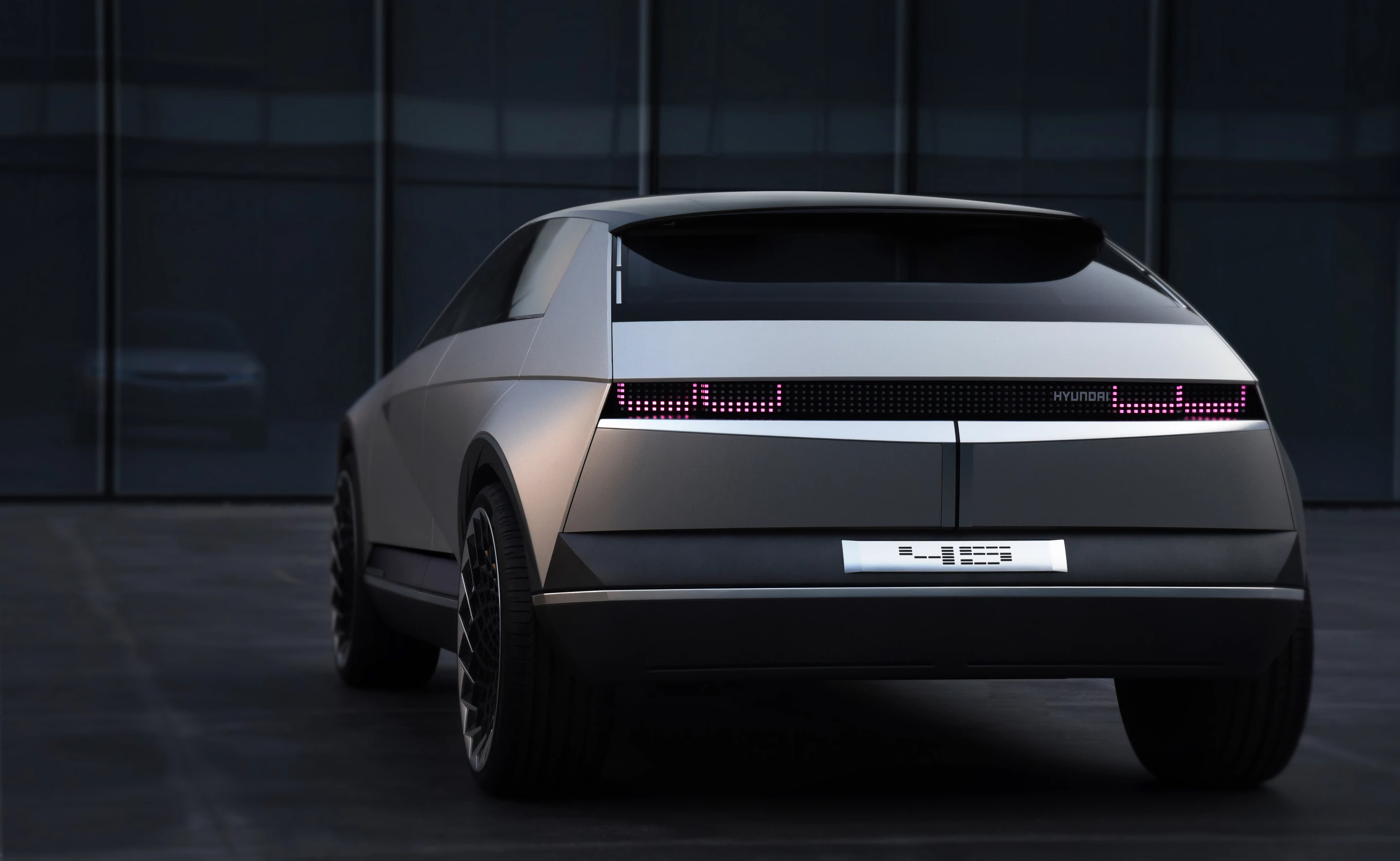 Hyundai's 45 concept from the rear
