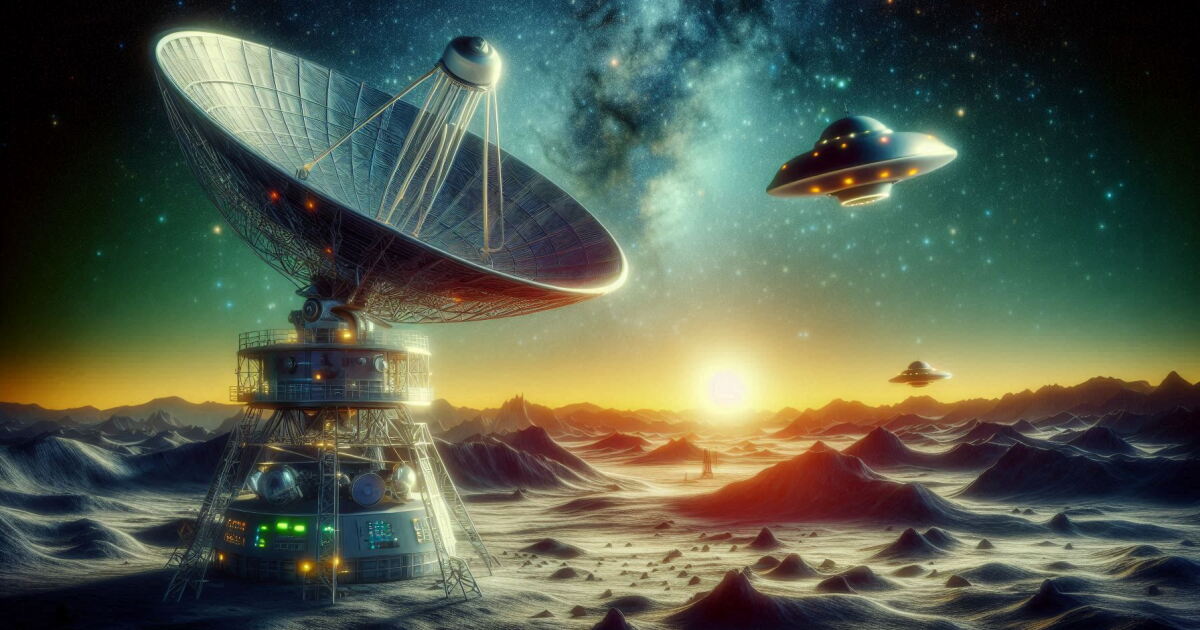 Space Rader Alien Earth radar signals reveal our presence to aliens