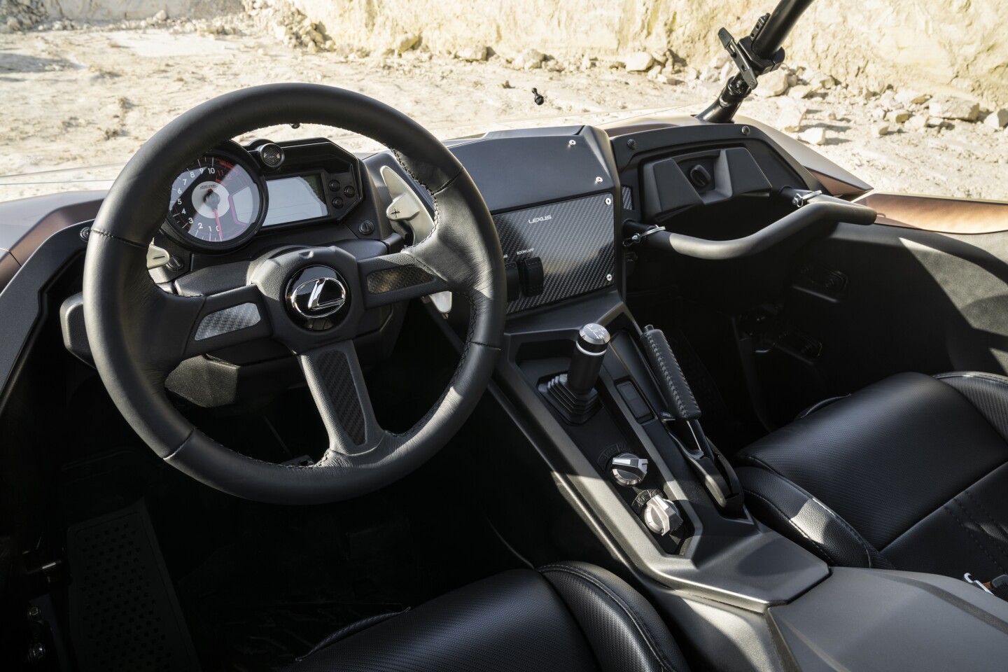 Lexus ROV cockpit