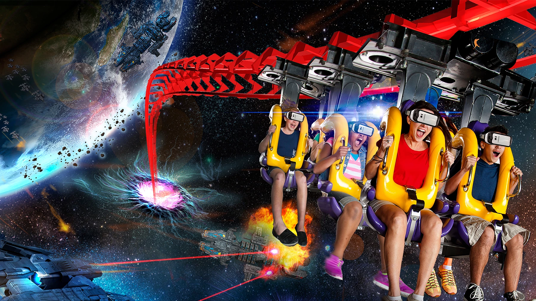 Samsung and Six Flags continue to collaborate on VR roller coaster experiences