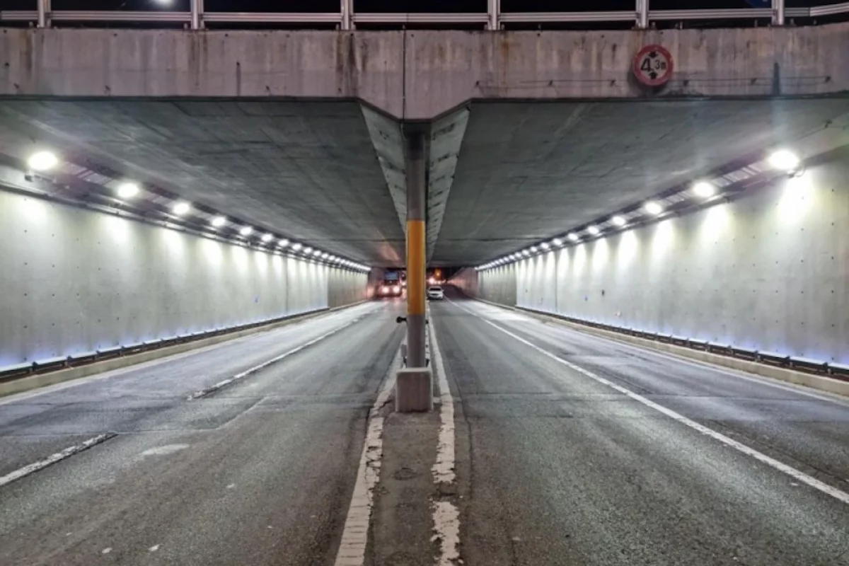 The new air-scrubbing concrete was tested in Banpo Underground Road Tunnel in Seoul, South Korea