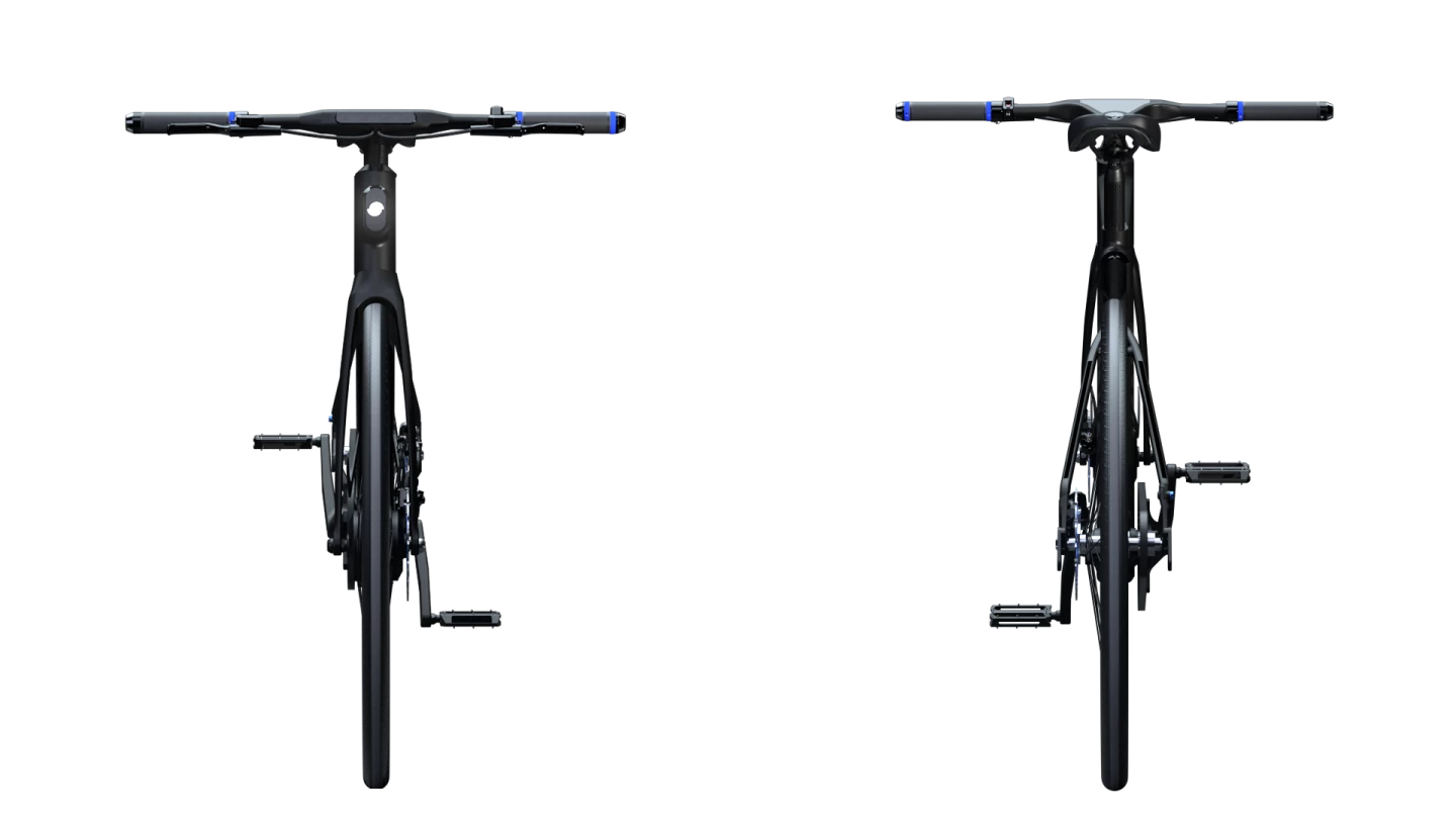 Front and rear views