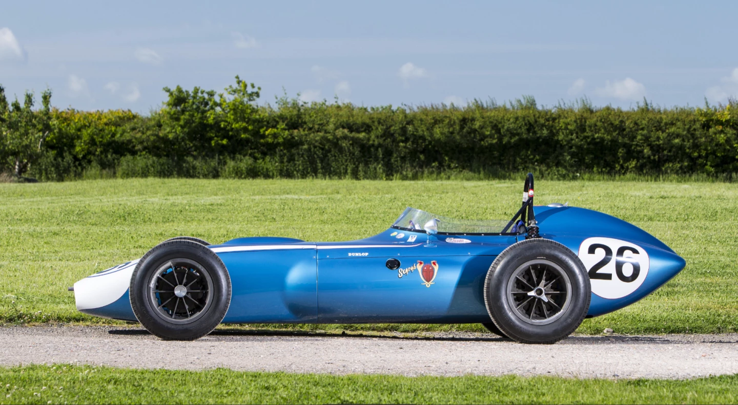 This 1960 Scarab-Offenhauser Formula 1/Intercontinental Formula Racing Single-Seater sold for £673,500 ($1,039,120)