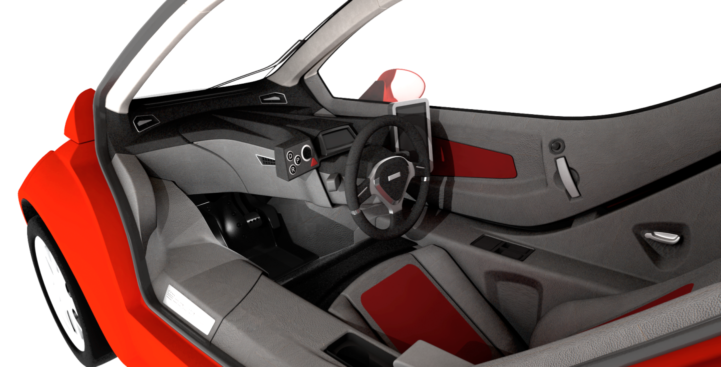 Colibri electric inner city one-seater
