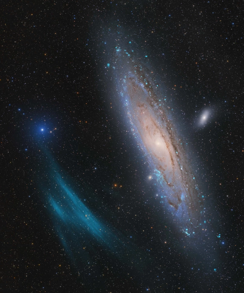 Overall Winner & Galaxies, Winner. "Andromeda, Unexpected"
