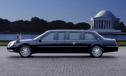 President George W. Bush’s “missile-proof” 2006 Cadillac DTSPresidential Limousine