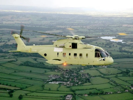 The VH-71, soon to go into service as America's presidential helicopter.