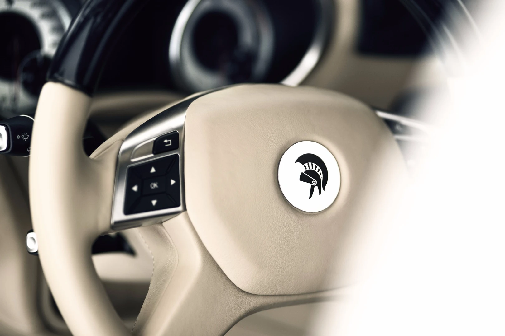 Ares adds a sport steering wheel