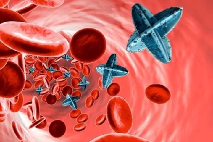 An illustration of micro-submarines that could deliver drugs inside the body