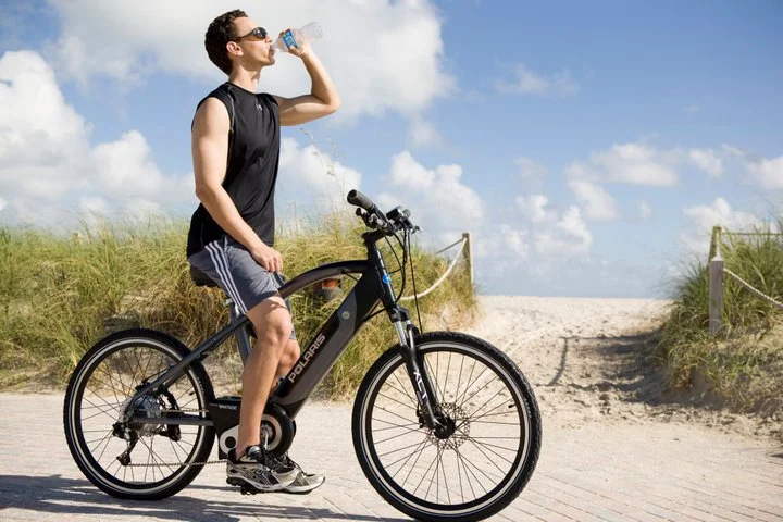 Polaris' e-bikes use a DuoDrive electric motor set-up