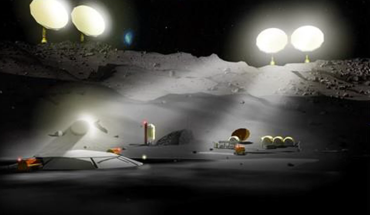 Thermal Mining of Ices on cold Solar System bodies