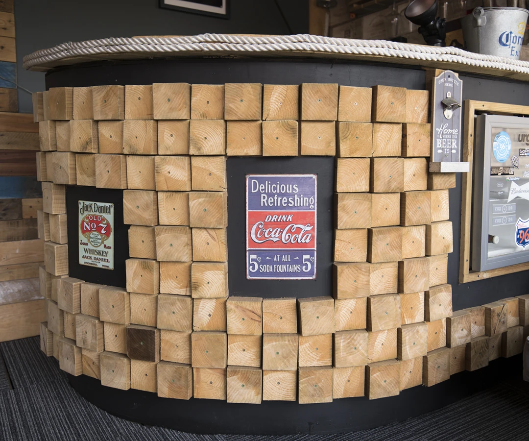 Noah’s was mostly built from re-used and recycled materials