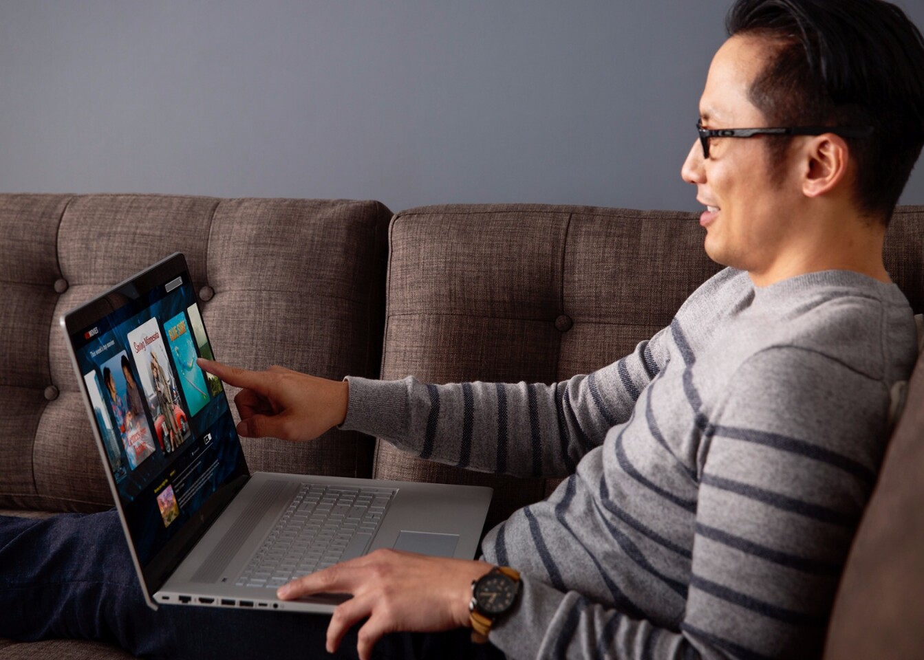 The 17-inch Envy laptop gives you more power and more screen space, though less battery life