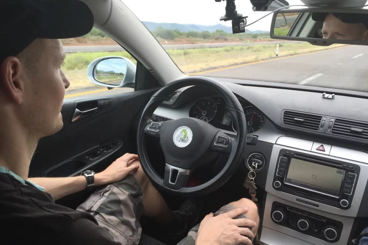 The AutoNOMOS car team spent one year readying the car for its epic journey