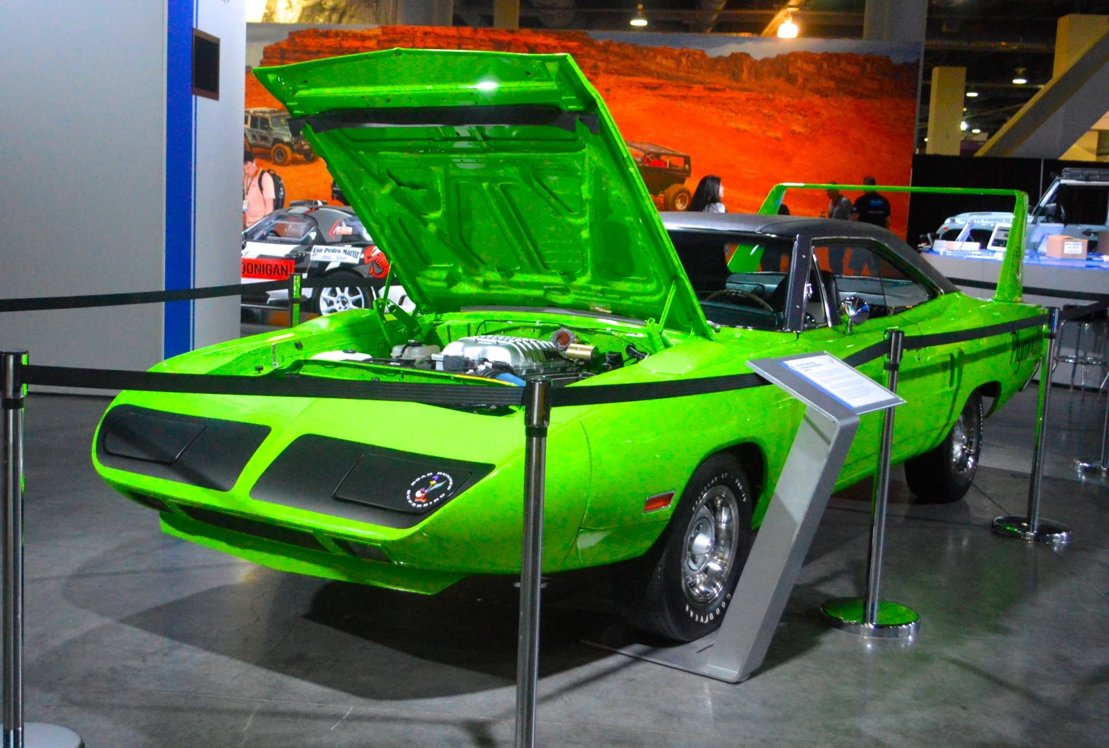 1970 Plymouth Superbird Tribute with Mopar Hellcrate Hemi engine kit