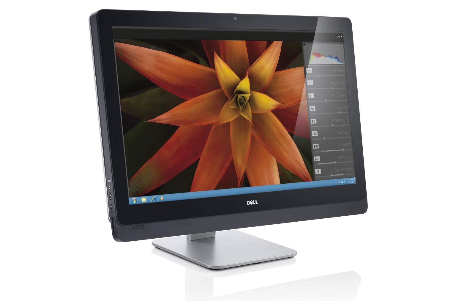The new XPS One 27 features a 27-inch Full Quad HD (2560 x 1440 resolution) WLED 16:9 wide format display