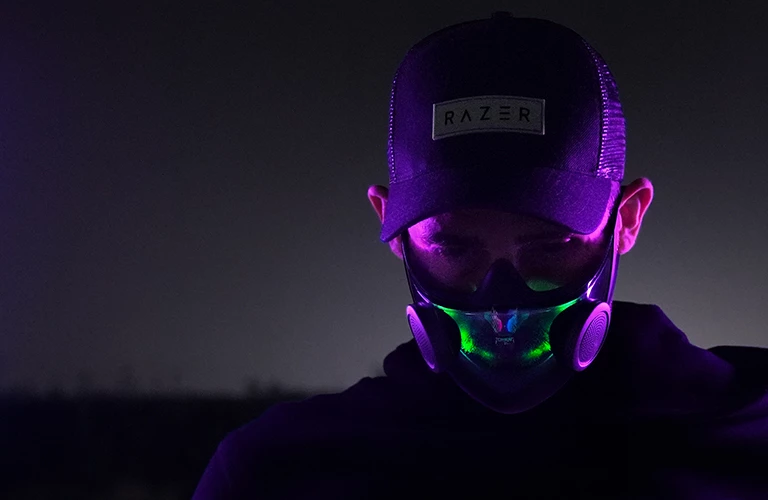 Customizable LED lights allow for any number of novel colors and patterns