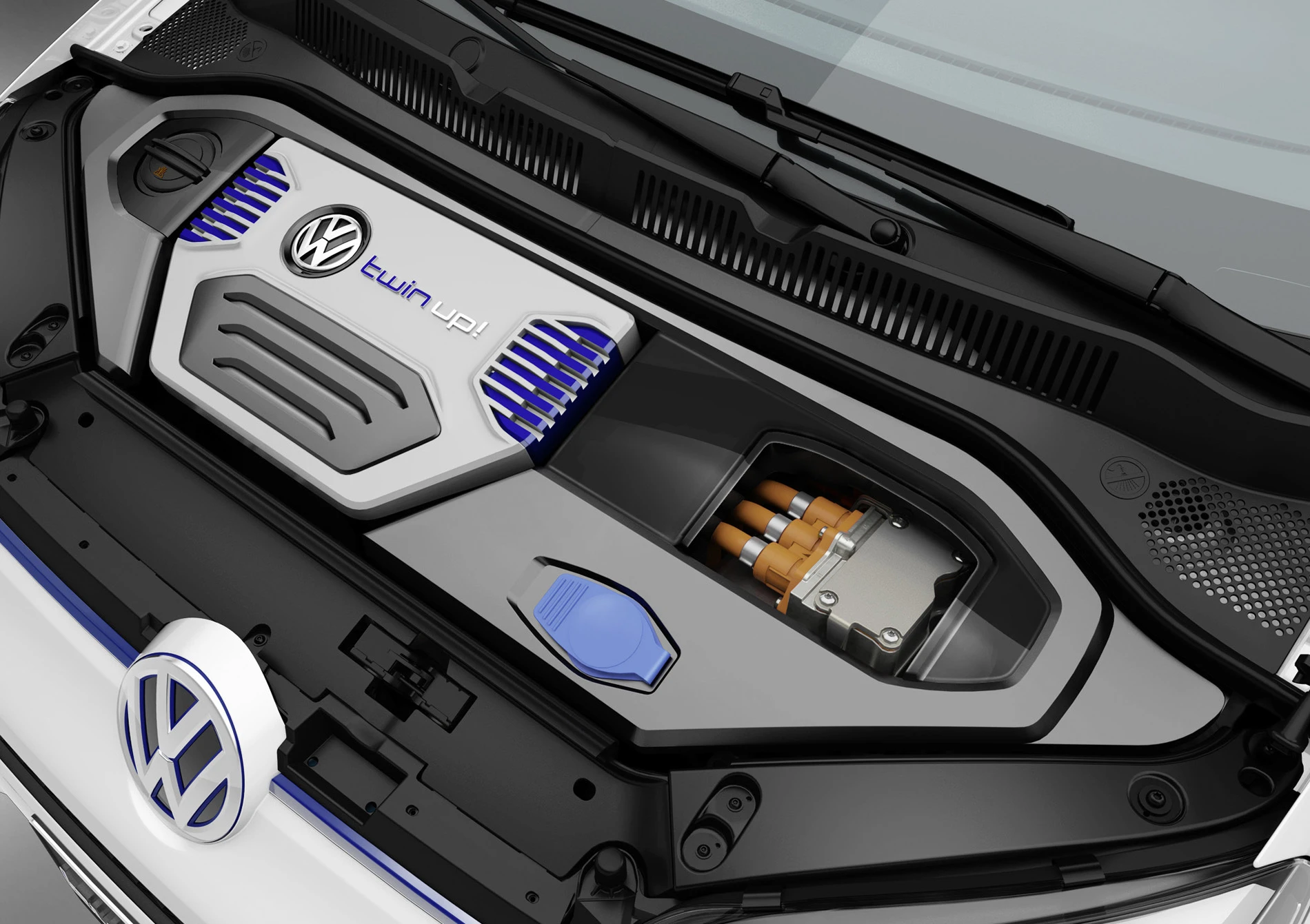 Volkswagen claims the Twin Up! can achieve 214 mpg (1.09 L/100km)