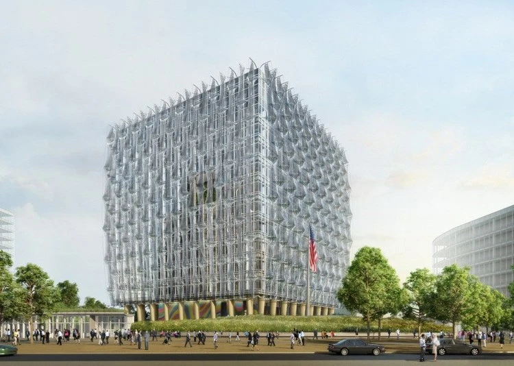 US Embassy in London, in the Civic and Community - Completed Buildings category