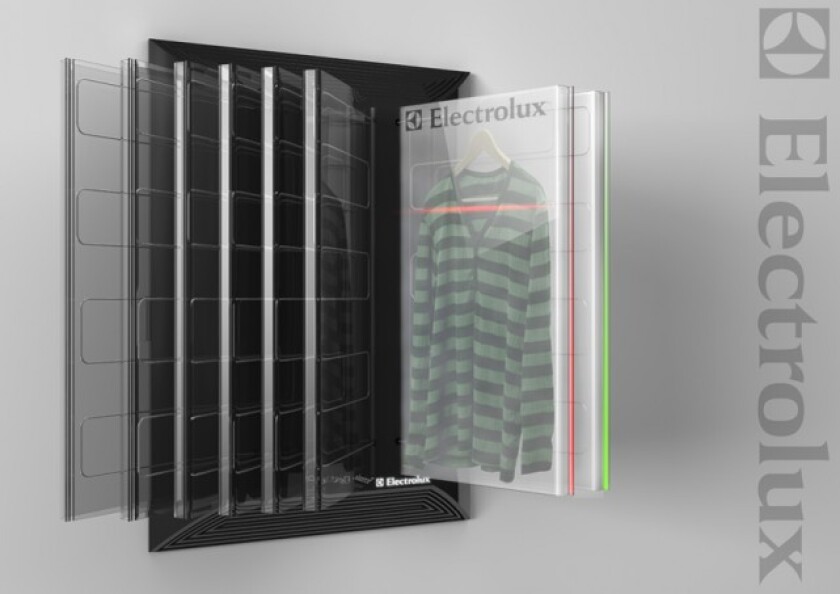 Clean Closet is designed to clean clothes without water