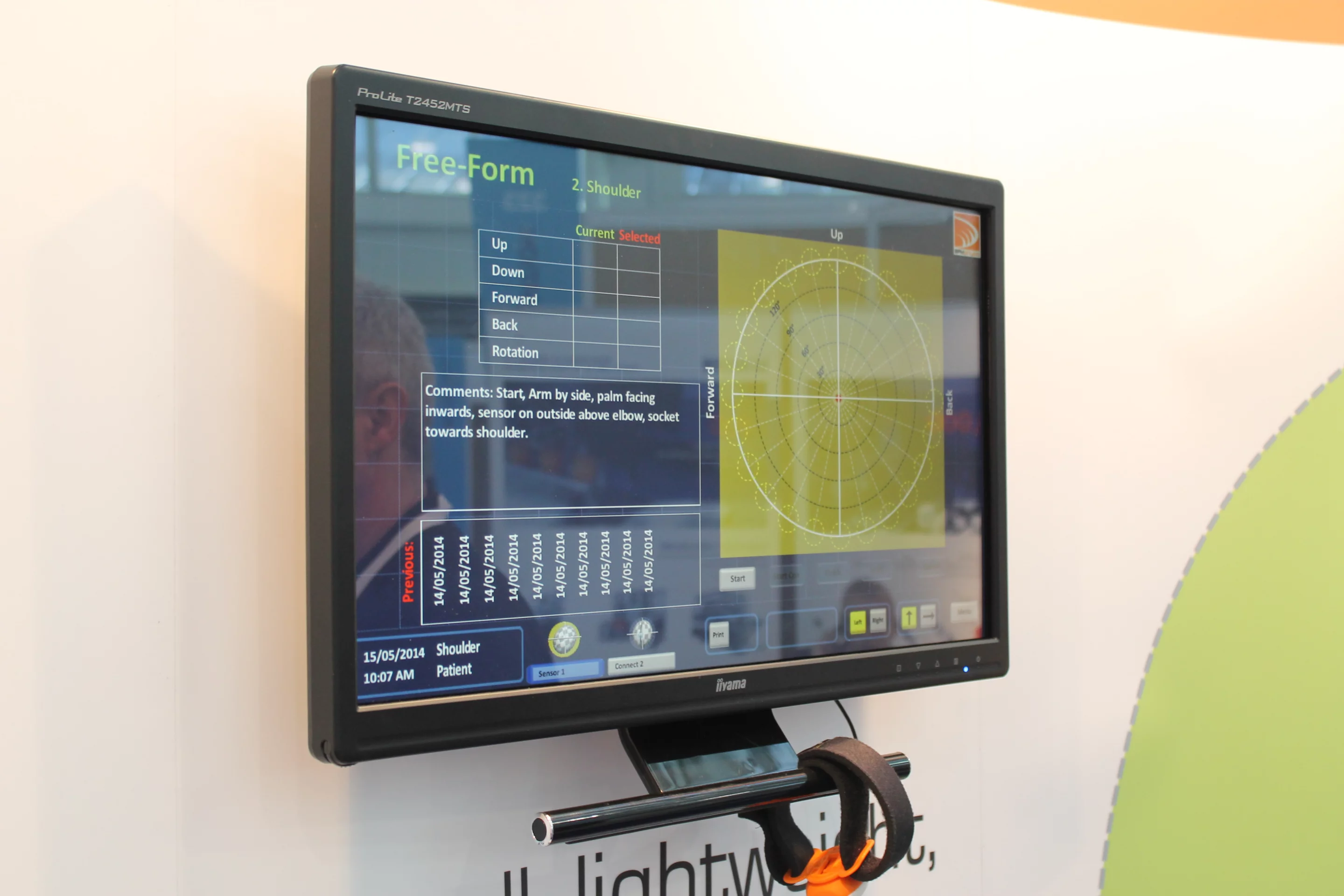 Data is fed into the BPMpro software for visualization and comparison against other historical data (Photo: Stu Robarts/Gizmag)