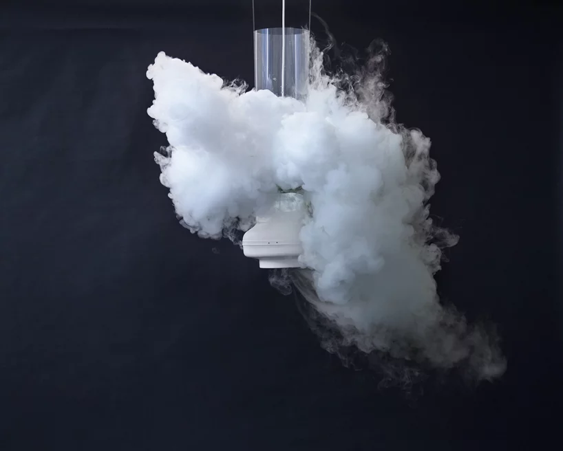 The Nebual 12 concept produces clouds of steam using liquid nitrogen and hot water