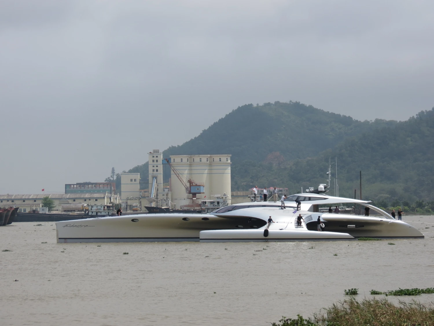 The Adastra in China's Pearl River