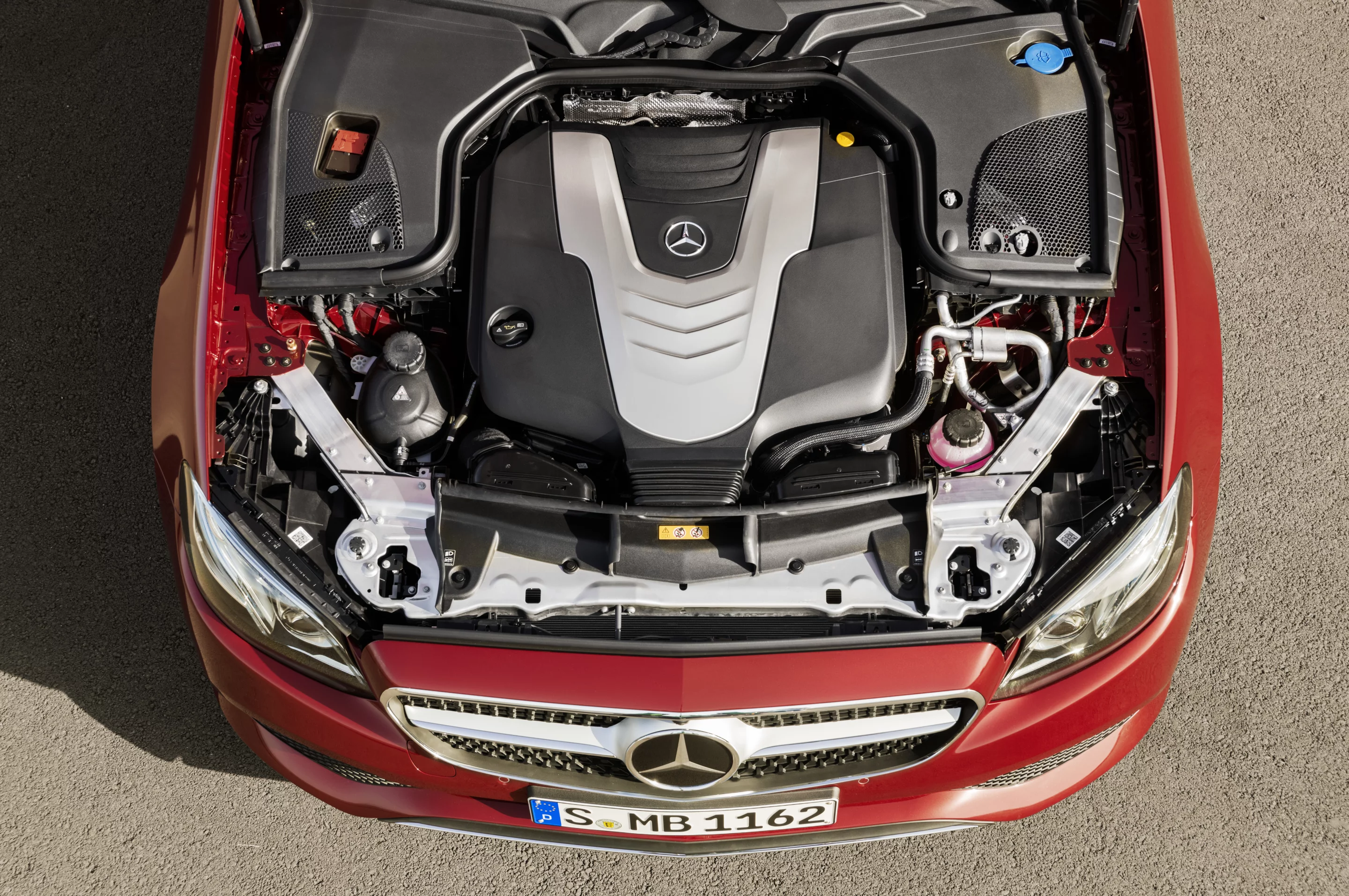 The range is topped by the V6 E400