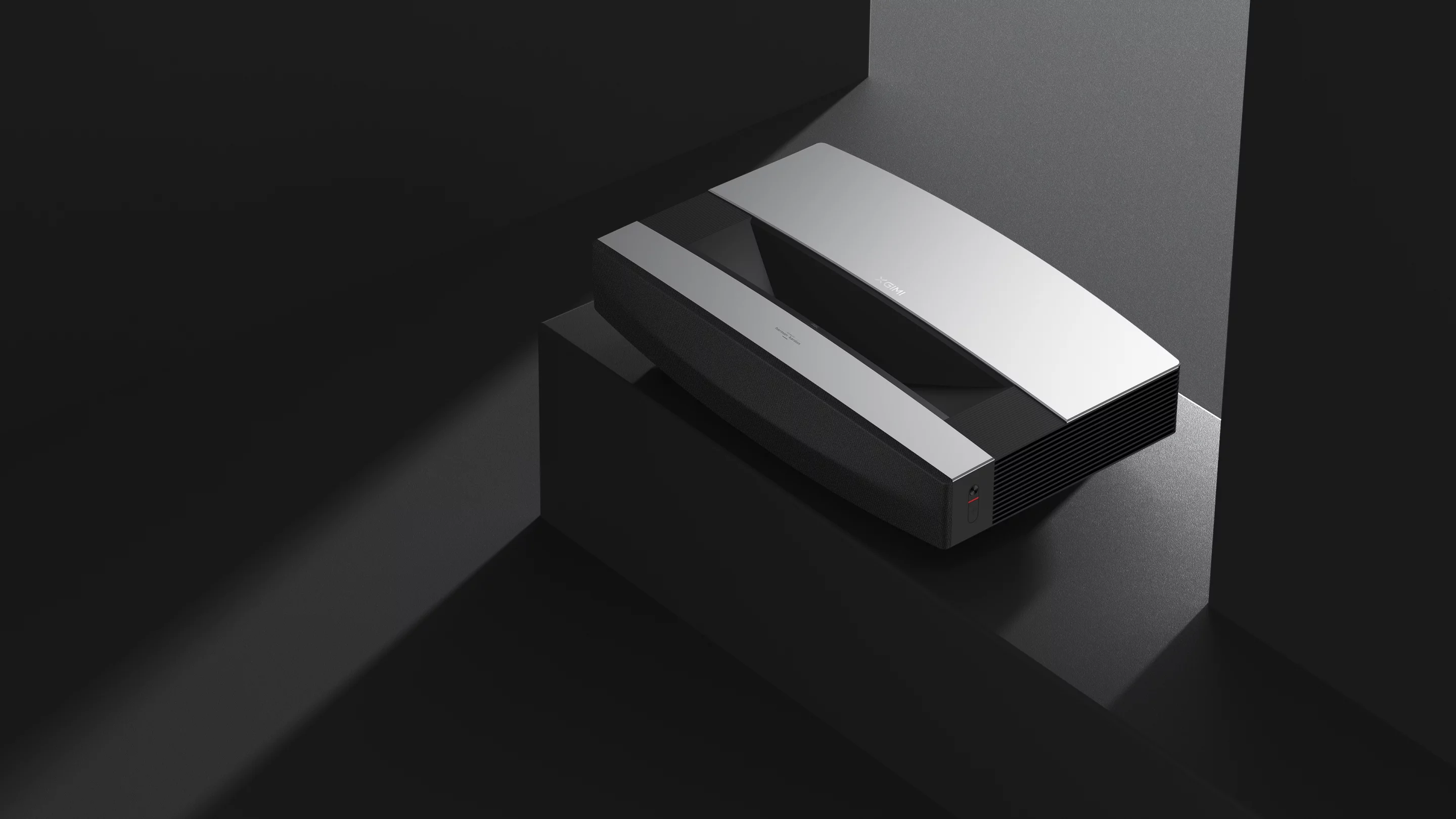 The ultra-short-throw laser projector includes eye protection technology that automatically disables the light source when someone approaches