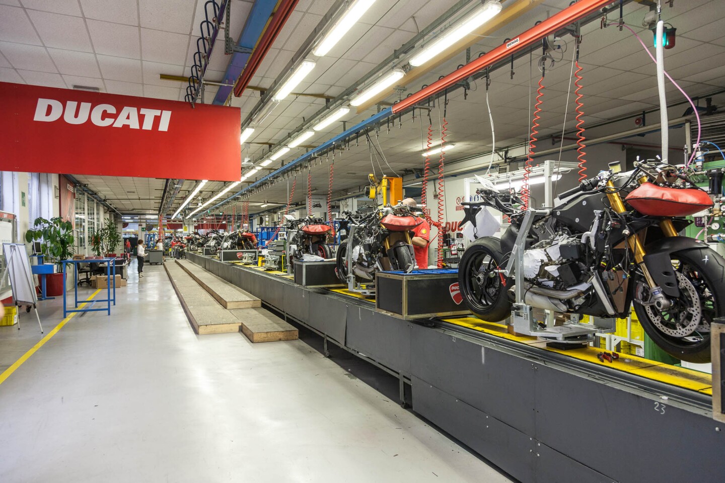 Panigale chassis line.
