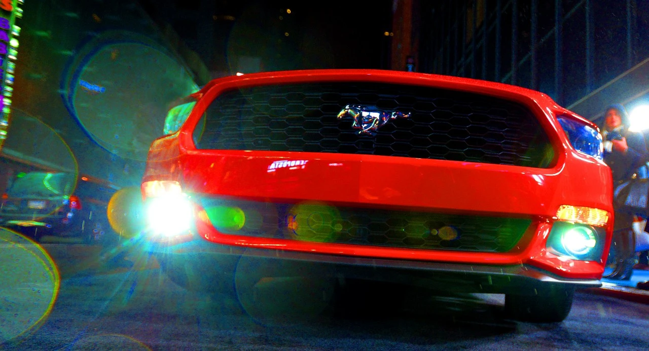 The 2015 Mustang breaks cover