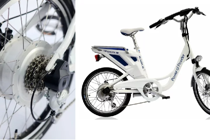 The new lightweight environmentally-friendlier electric motor from Hoganas, suited to bikes and other small vehicles