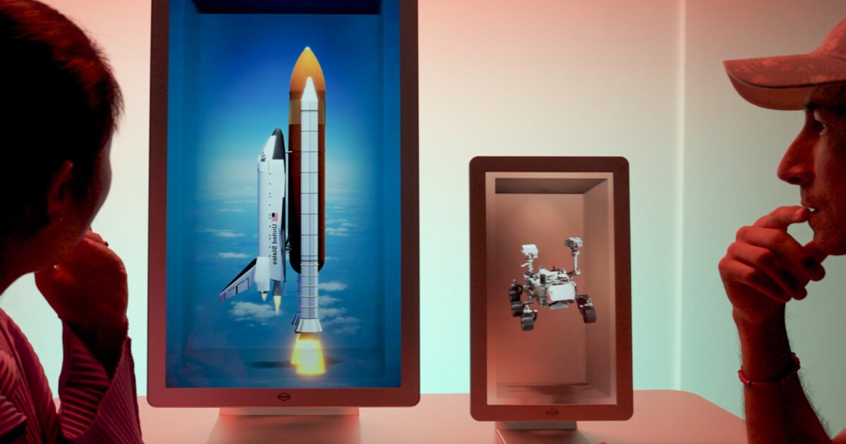 New holographic displays bring 3D content to life New holographic displays bring 3D content to life