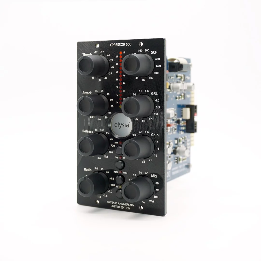 The Elysia Vinyl Allstars xpressor 500 stereo compressor