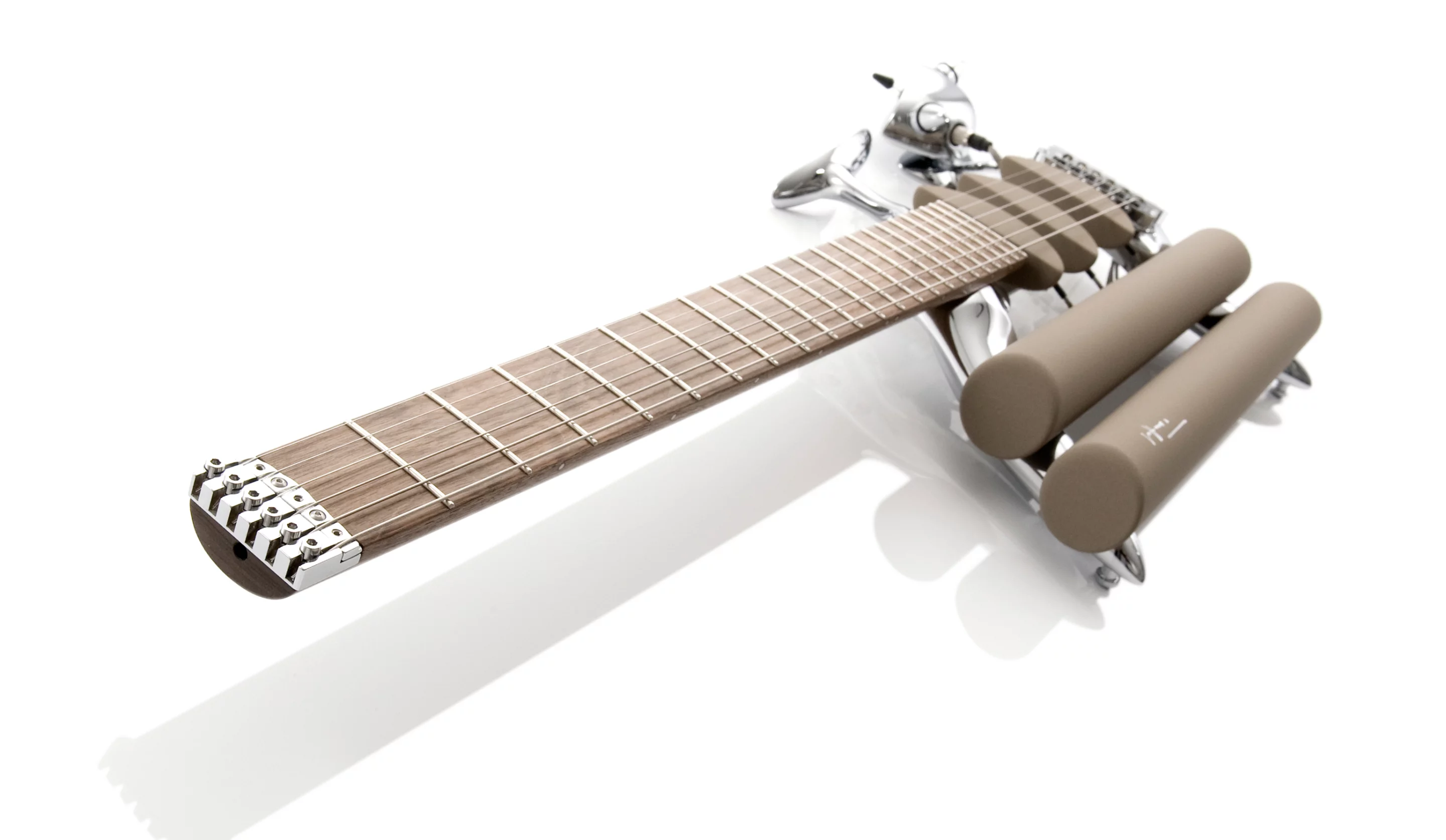 Billy Gibbons and Kirk Hammett are among the celebrity fans of Teuffel's Birdfish guitar