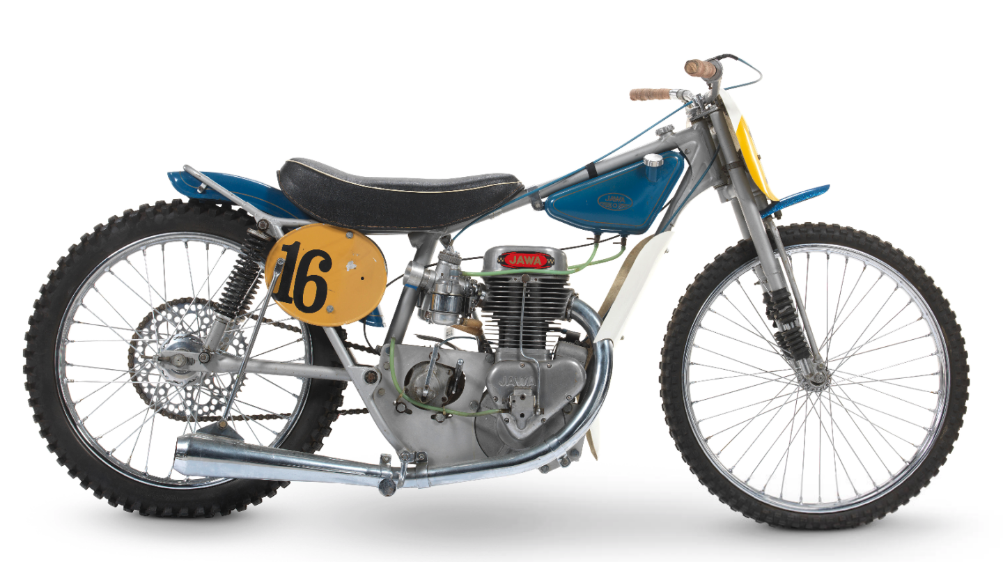 1971 Long Track World Final Jawa Racing Motorcycle Price: £9,775 ($12,987)Auction Description
