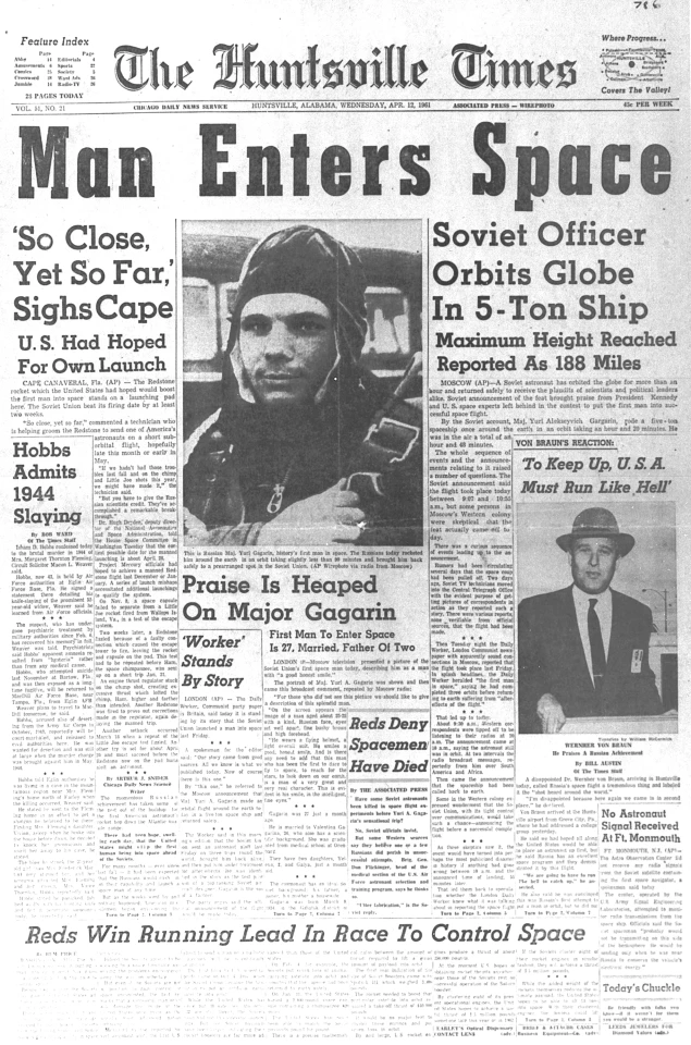 The Soviets announced the mission shortly after it reached orbit