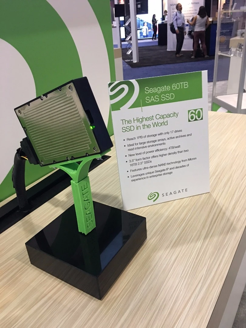 Seagate has rolled out the biggest SSD in the world