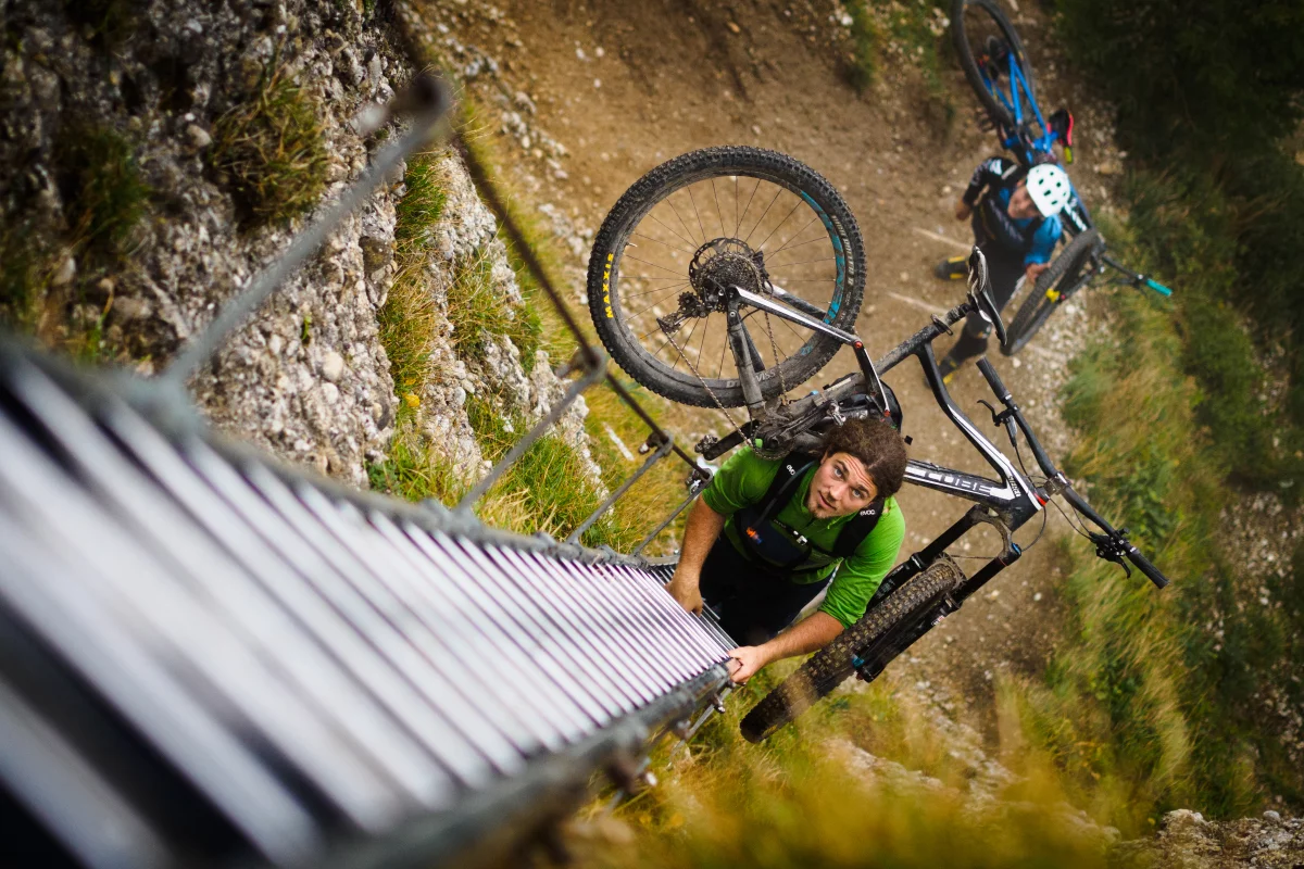 Marvin Kiesel using the PeakRider