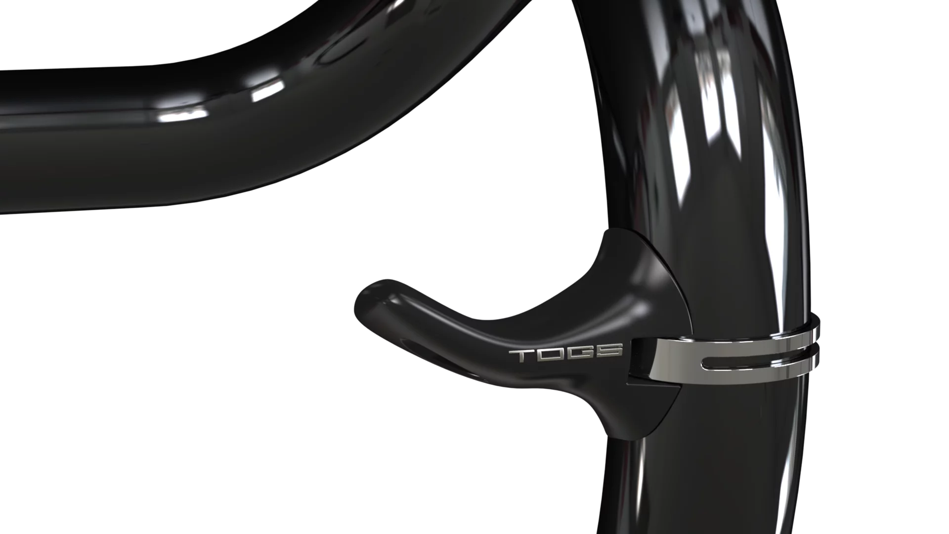 Installing the Road Togs requires taking the handlebar tape off the bars, then simply using an Allen key to tighten down their stainless steel mounting bands