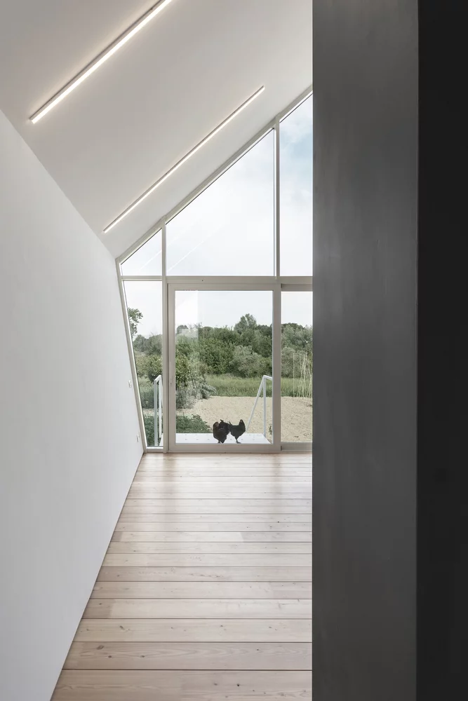 Natural light travels throughout the home