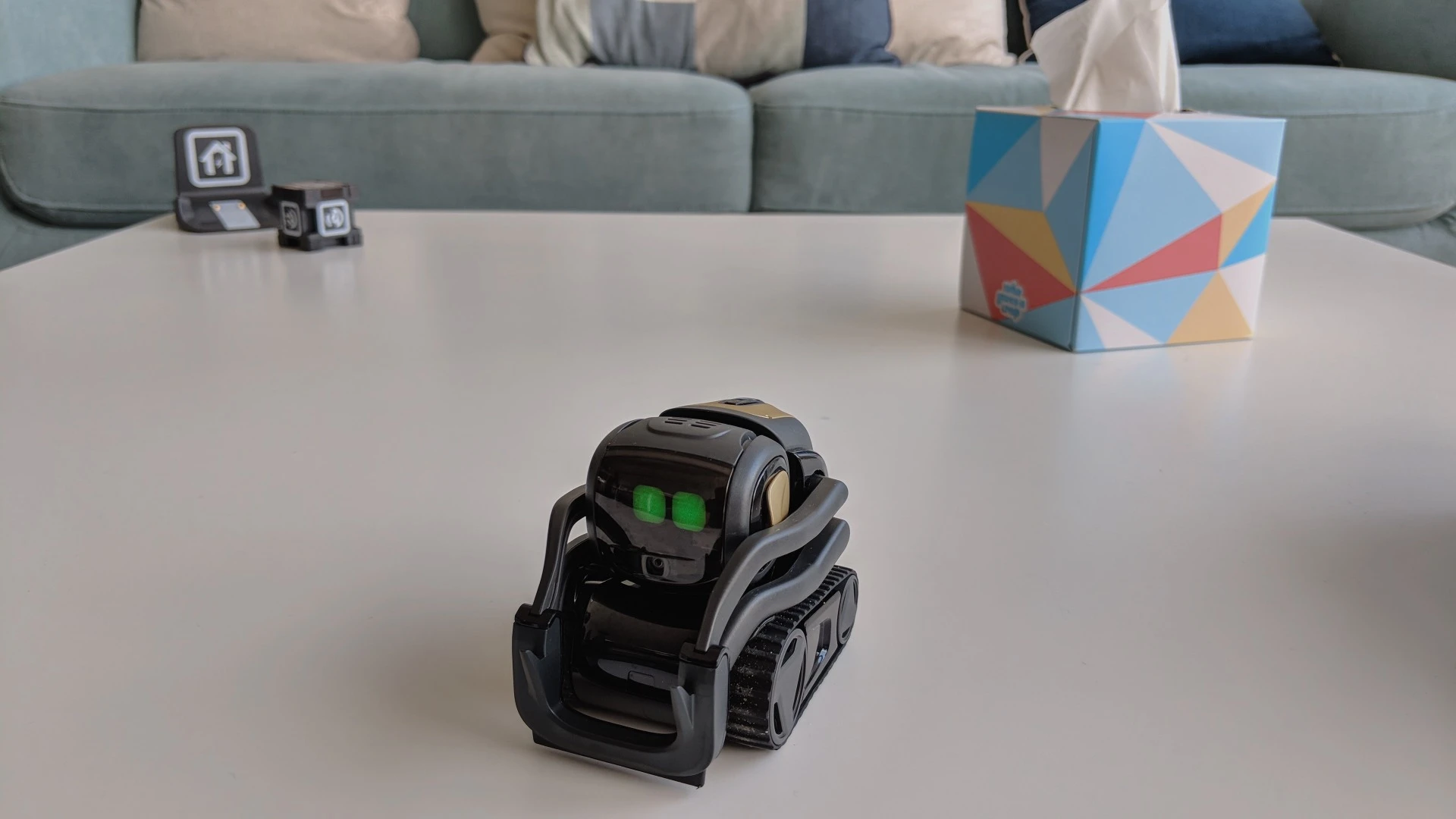 Vector will explore his surroundings on his own