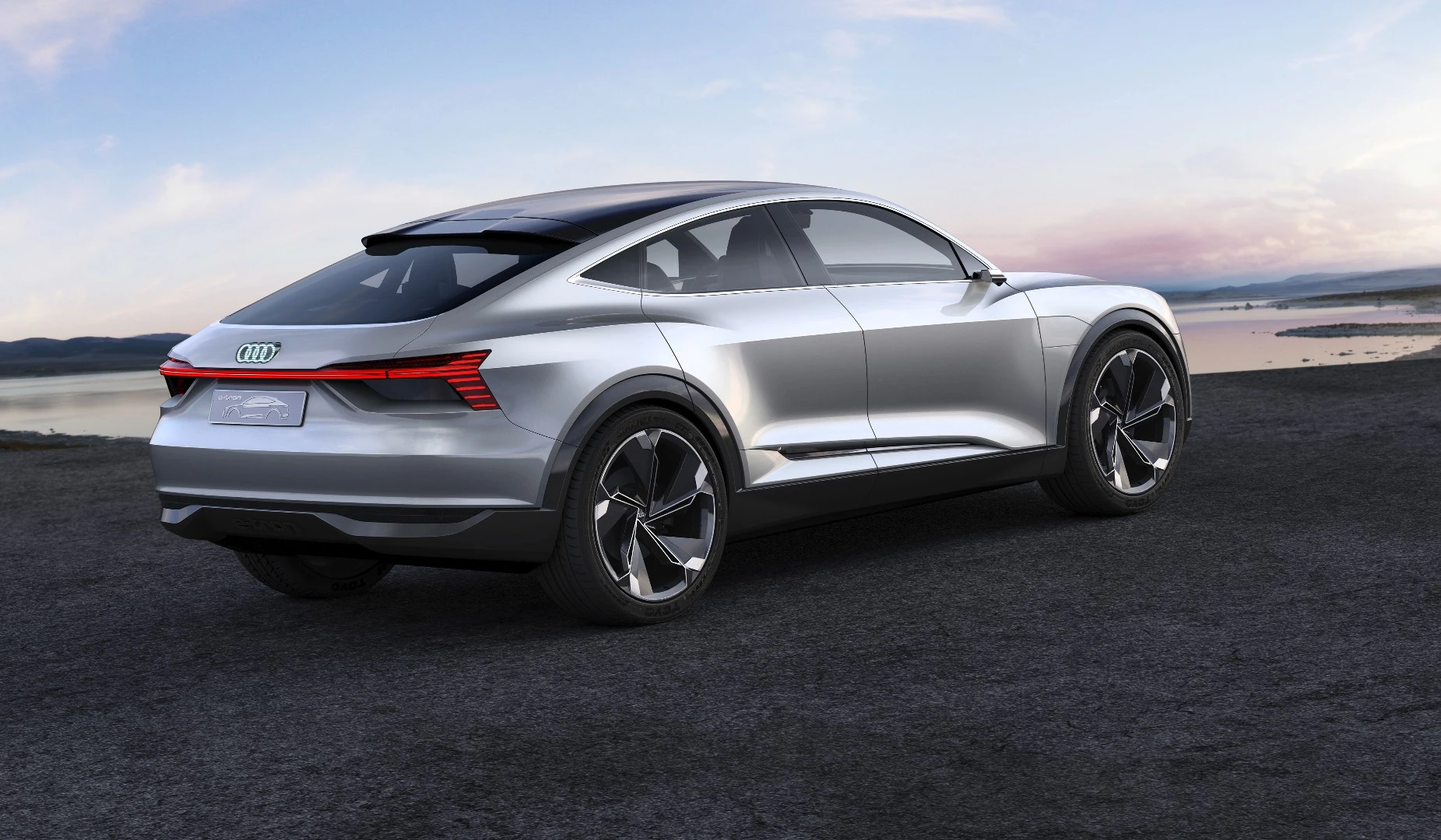 The Audi e-tron Sportback debuts at Auto Shanghai 2017