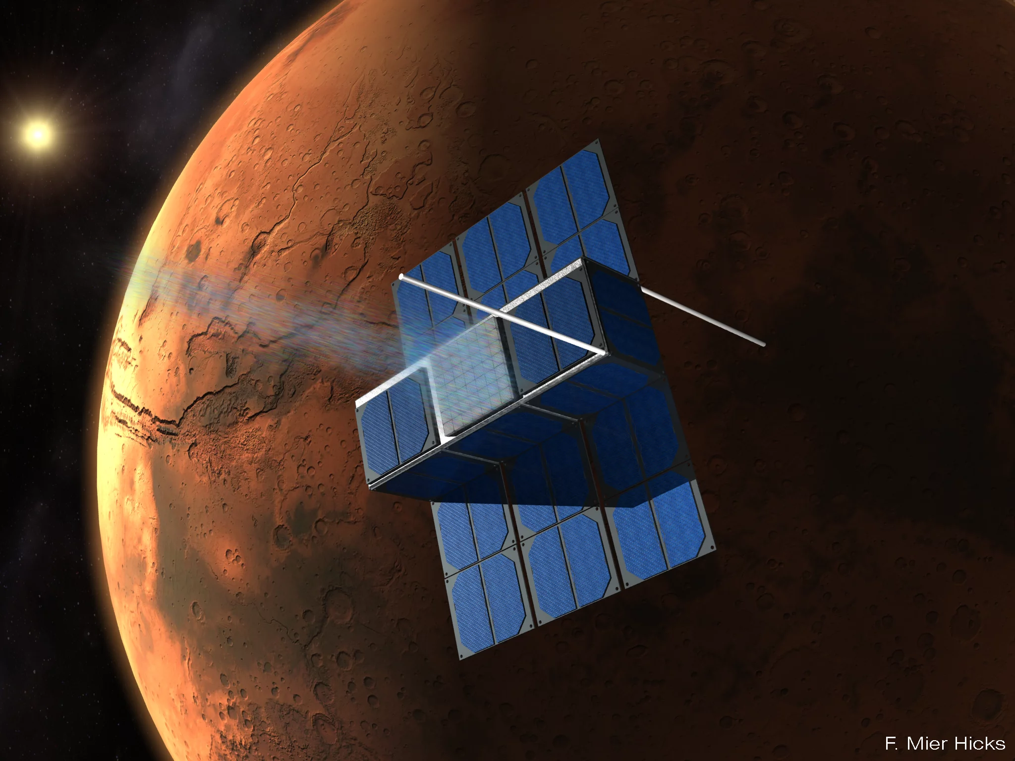 Student-led project Time Capsule To Mars is aiming to land digital time capsules on the surface of Mars (Image: MIT)