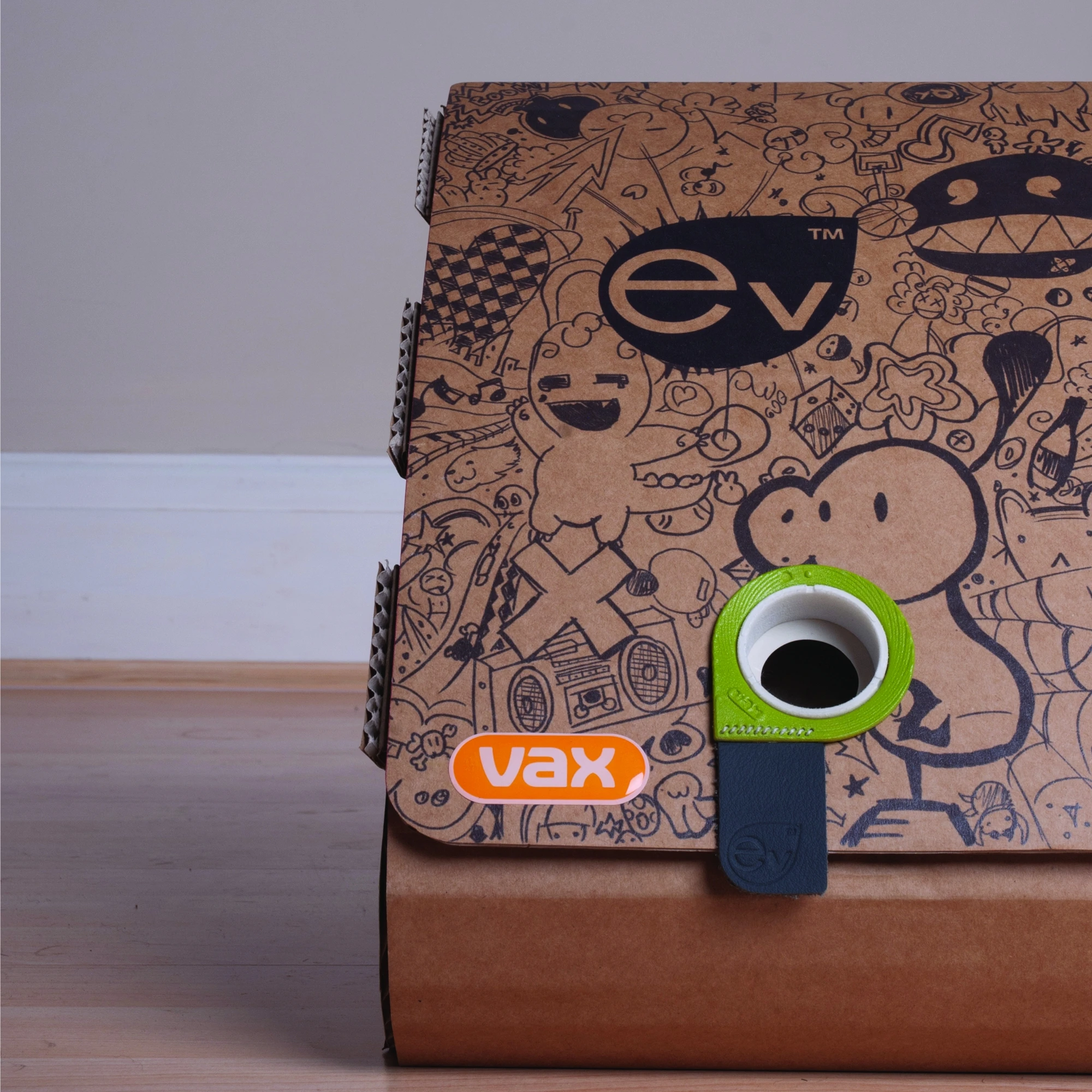 Owners need only break out some marker pens to give the Vax ev a personalized feel