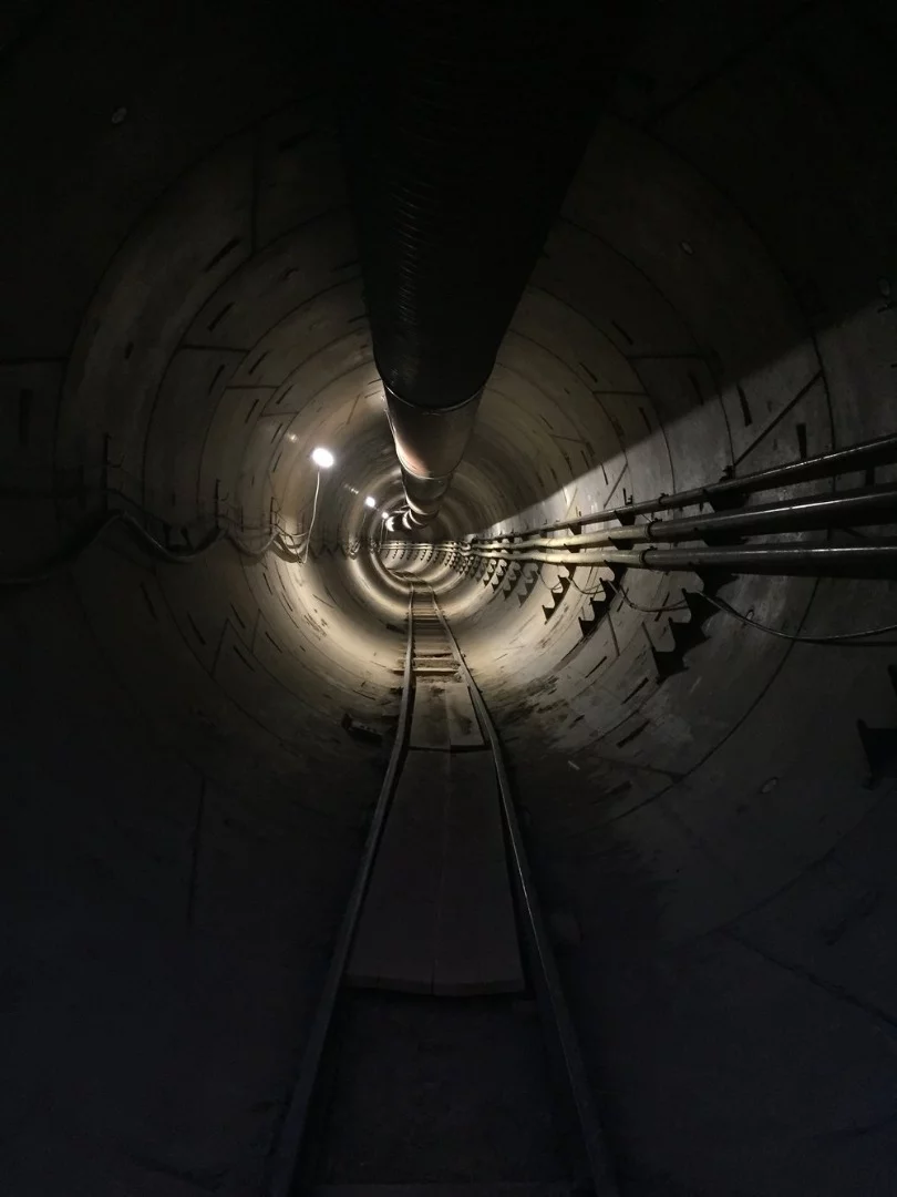 The Boring Company's test tunnel