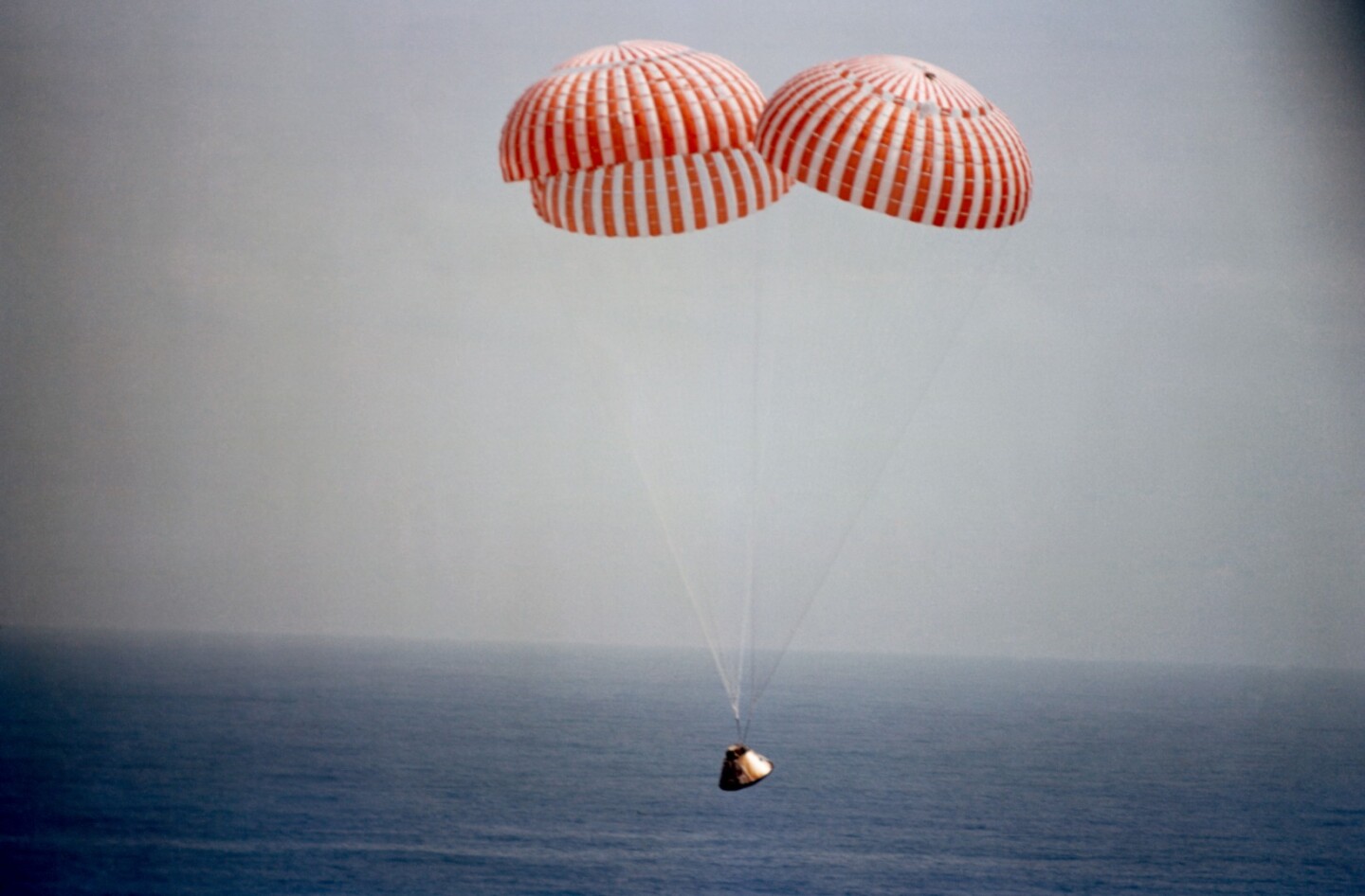 Apollo 9 returning to Earth