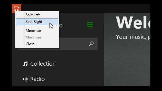 Modern apps now have a title bar that lets you move the window
