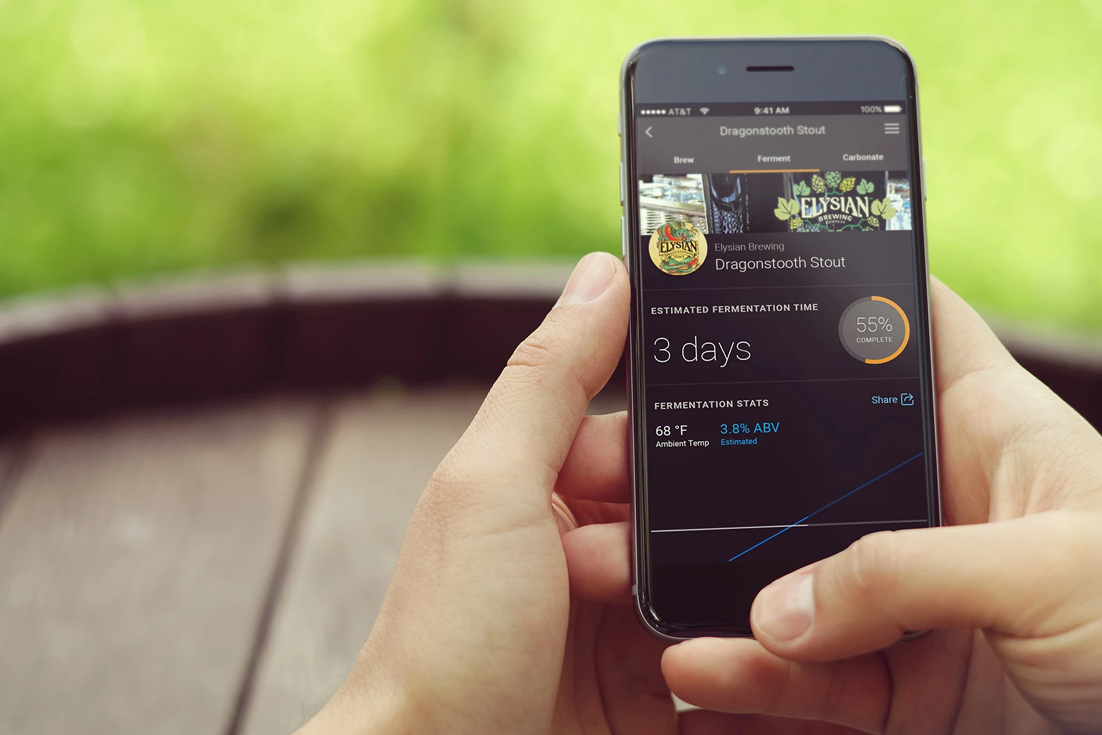 The BrewPulse app is free for iOS and Android