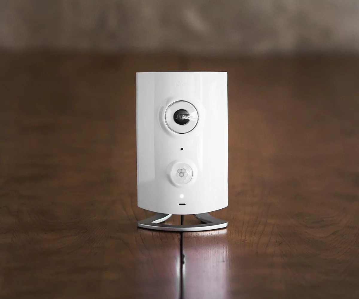 Piper can be mounted on a wall or simply placed on flat surface